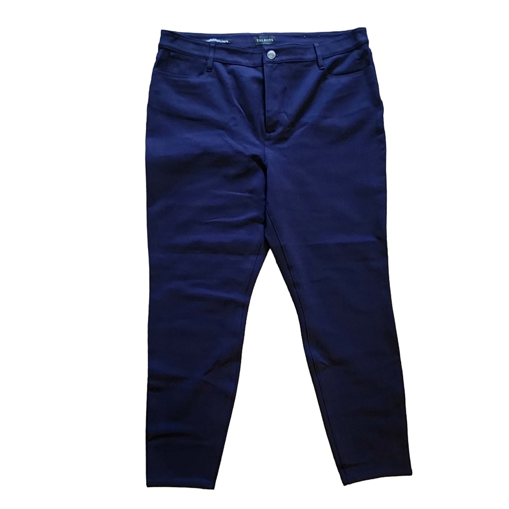 Talbots Women's Deep Blue Soho 5 Pocket Soft Jeggings